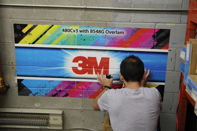 3M Installer Training Wrap Being Applied